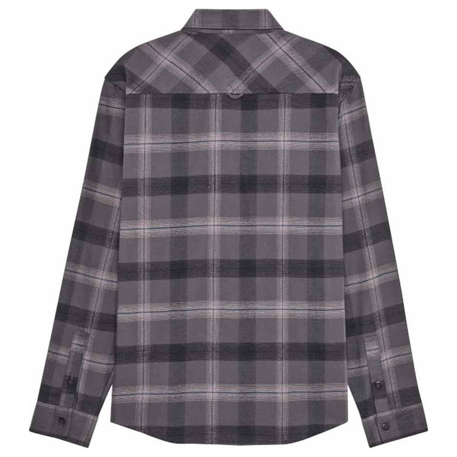 FOX Survivalist Core Flannel Long Sleeve Shirt - Dark Shadow Grey