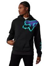 Fox TOXSYK PO FLEECE Black SIDE-FRONT FACING MODEL