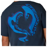 FOX Vision 195 Original Tee - Galaxy Blue