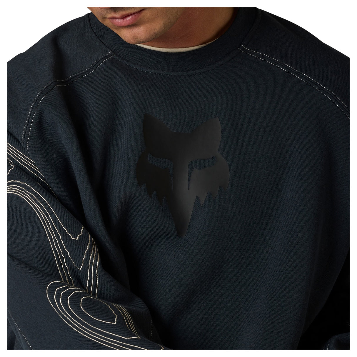 FOX Vision Fleece Crew - Galaxy Blue
