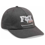 FOX Womens Checker Adjustable Hat - Pewter Grey