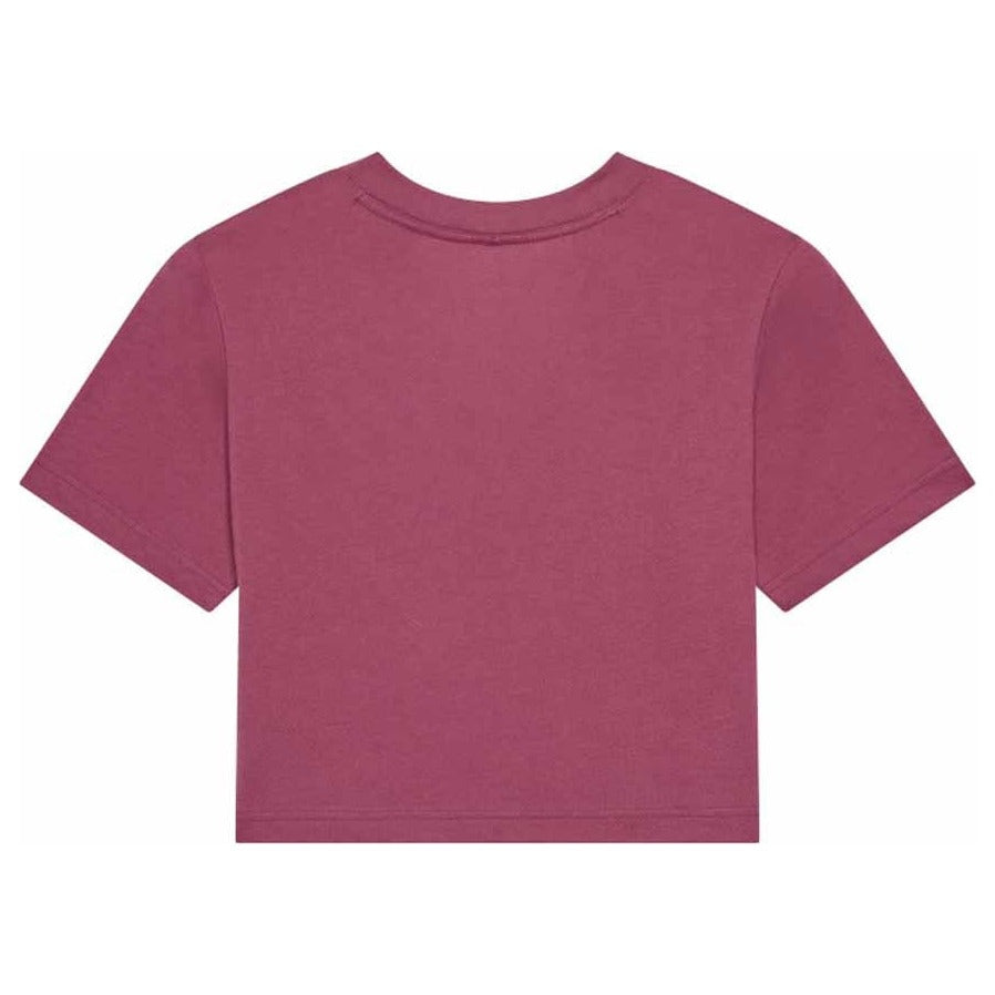 FOX Womens Checker Baby Tee - Berry