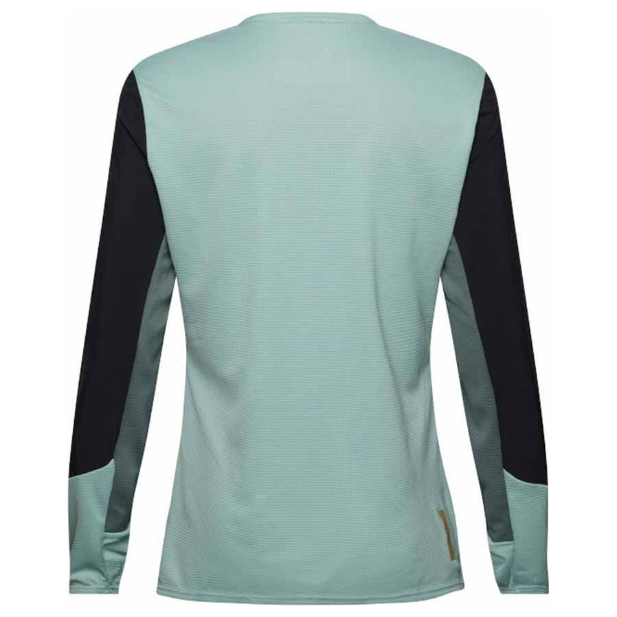 FOX Womens Defend Long Sleeve Jersey - Arctic Blue