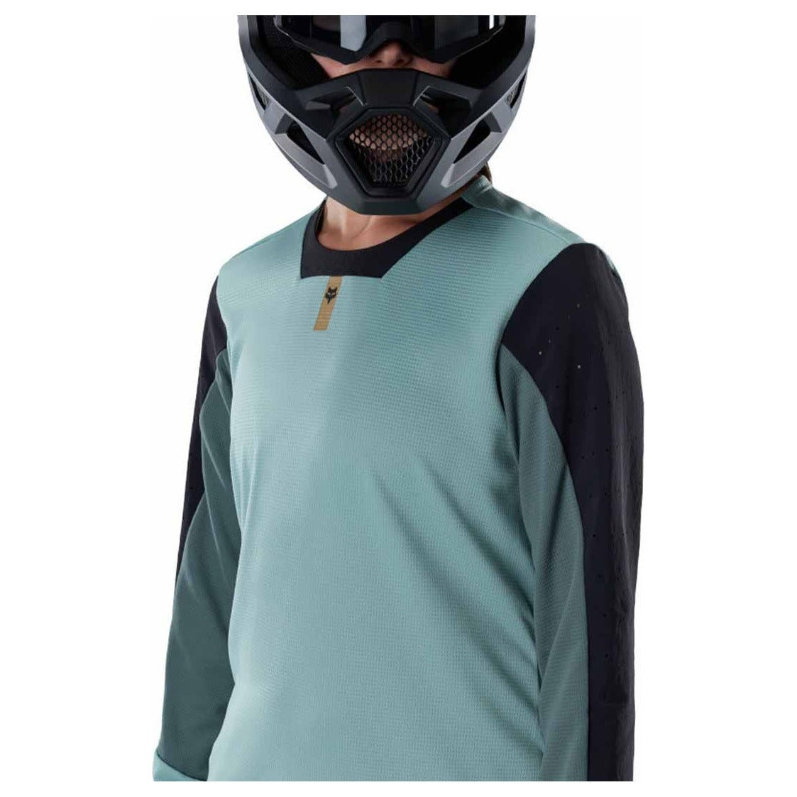 FOX Womens Defend Long Sleeve Jersey - Arctic Blue