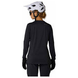 FOX Womens Flexair Long Sleeve Jersey - Black