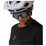 FOX Womens Flexair Long Sleeve Jersey - Black