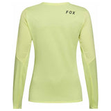 FOX Womens Flexair Long Sleeve Jersey - Lime Green