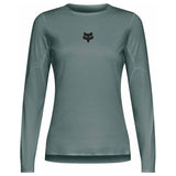 FOX Womens Flexair Long Sleeve Jersey - Sage Green