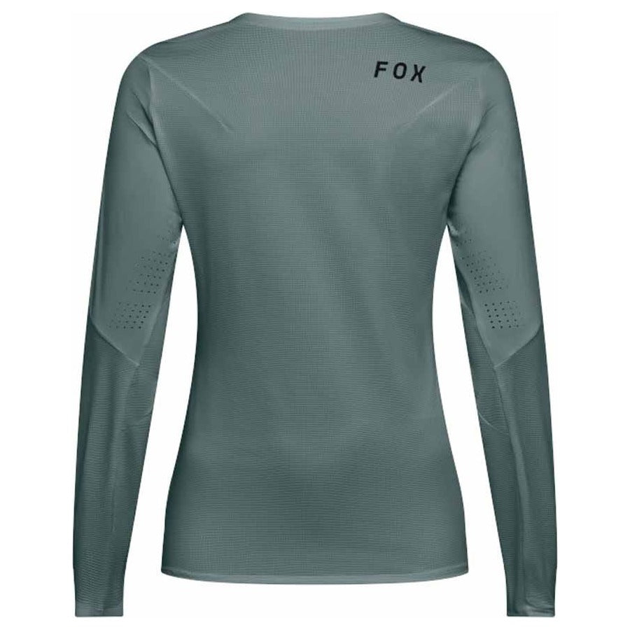 FOX Womens Flexair Long Sleeve Jersey - Sage Green