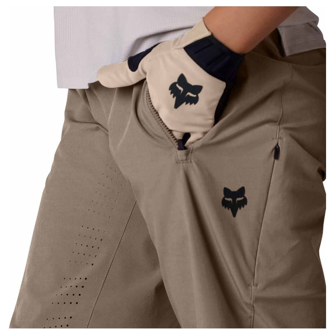 FOX Womens Flexair Short - Nutmeg Brown