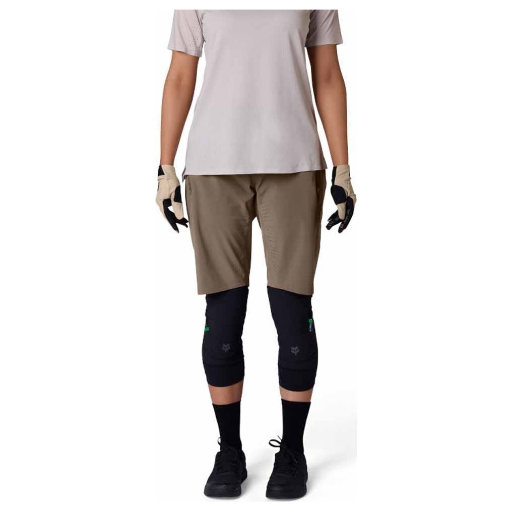 FOX Womens Flexair Short - Nutmeg Brown