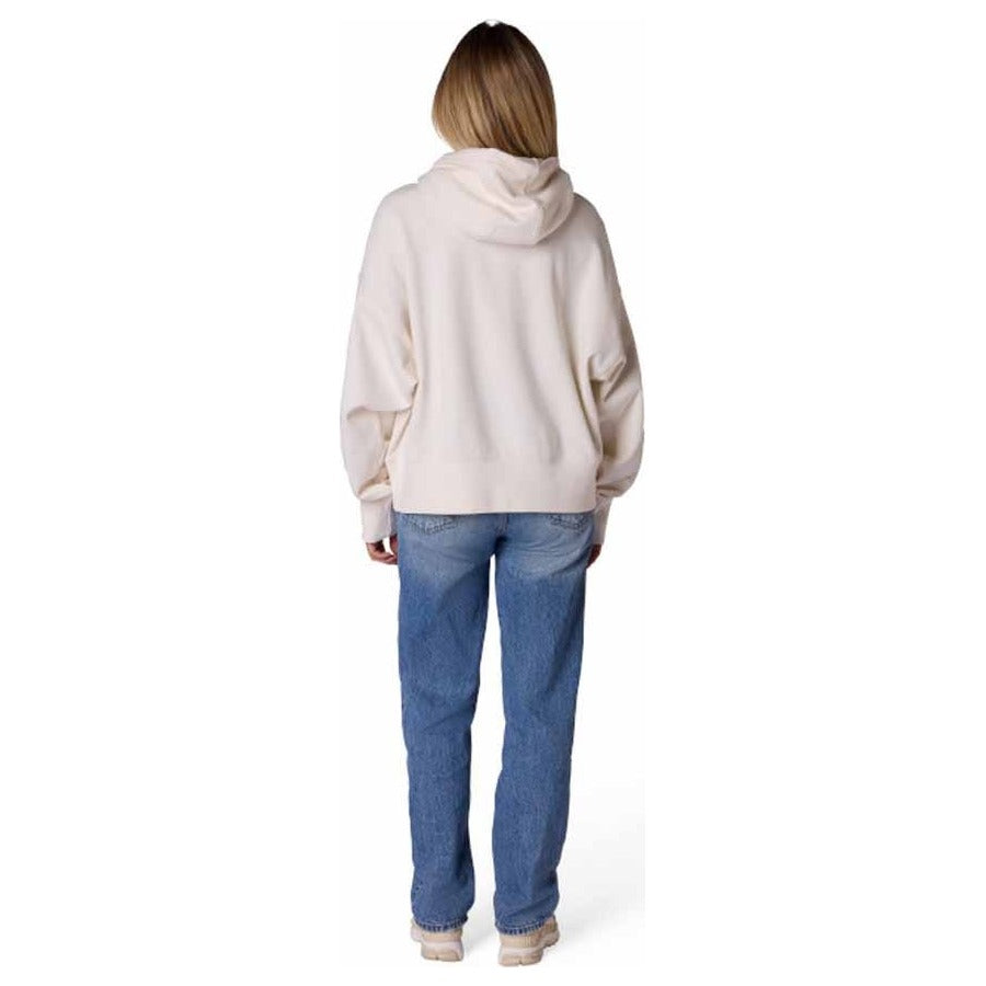 FOX Womens Honda Fleece Pullover - Off White