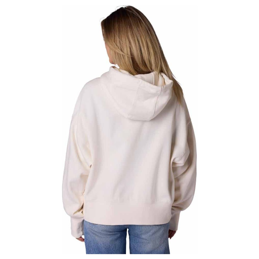 FOX Womens Honda Fleece Pullover - Off White