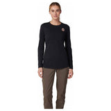 FOX Womens Ranger Drirelease Long Sleeve Jersey - Black