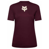 FOX Womens Ranger Fox Head Jersey - Dark Maroon