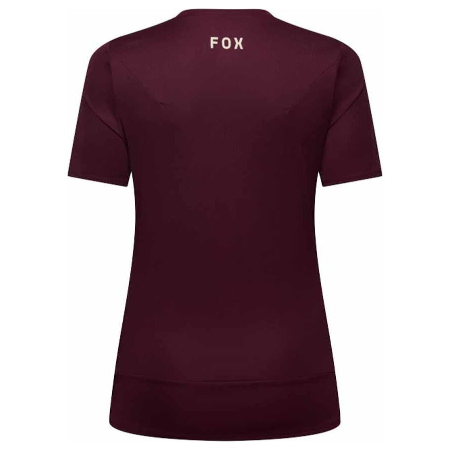 FOX Womens Ranger Fox Head Jersey - Dark Maroon