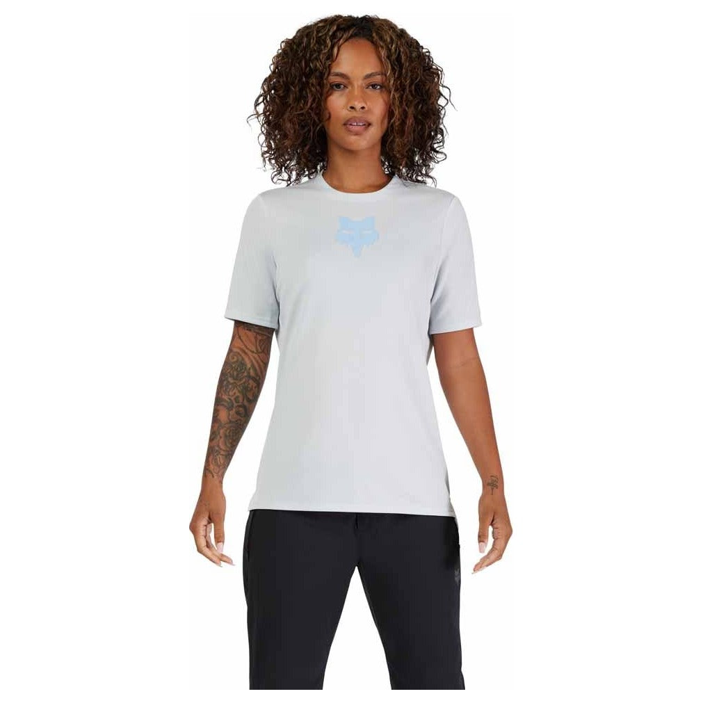 FOX Womens Ranger Fox Head Jersey - Pale Blue