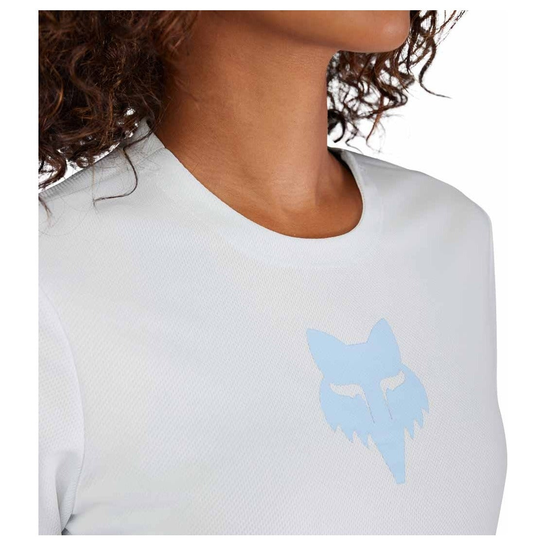 FOX Womens Ranger Fox Head Jersey - Pale Blue