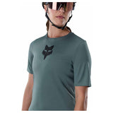 FOX Womens Ranger Fox Head Jersey - Sage Green