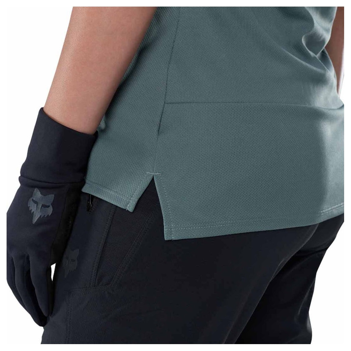 FOX Womens Ranger Fox Head Jersey - Sage Green