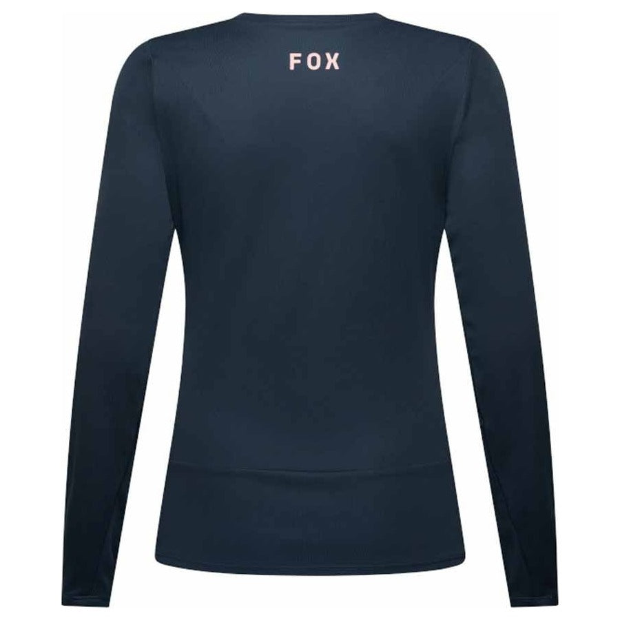 FOX Womens Ranger Fox Head Long Sleeve Jersey - Galaxy Blue