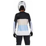 FOX Womens Ranger Grid Long Sleeve Jersey - Black