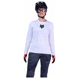 FOX Womens Ranger Lunar Long Sleeve Special Edition Jersey - White