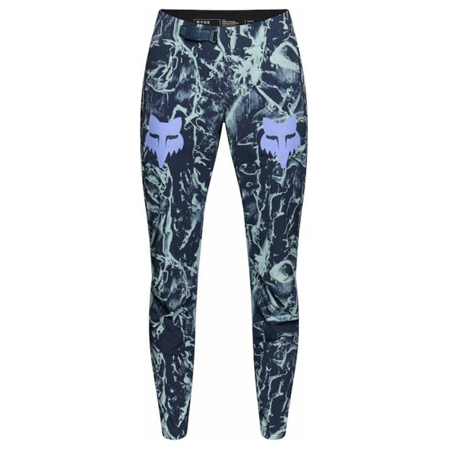 FOX Womens Ranger Pant Image Print - Arctic Blue