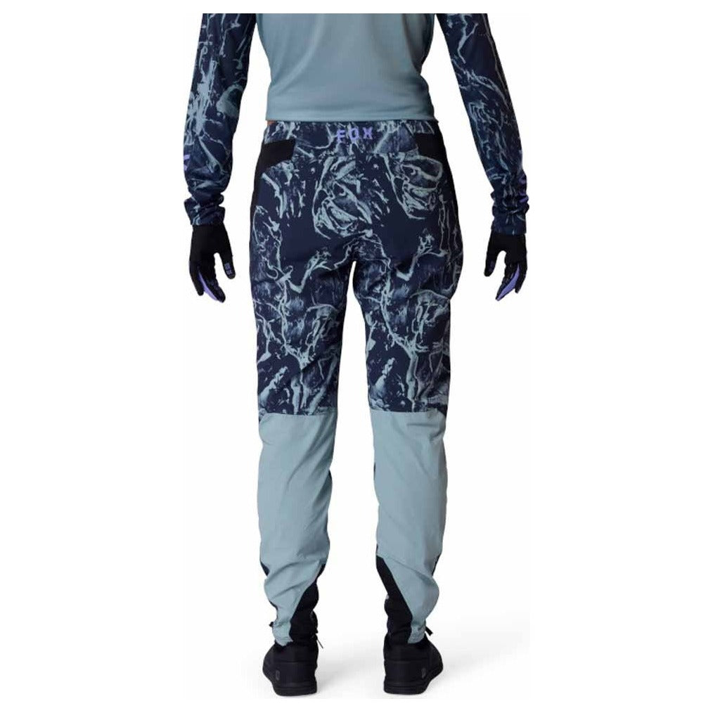 FOX Womens Ranger Pant Image Print - Arctic Blue