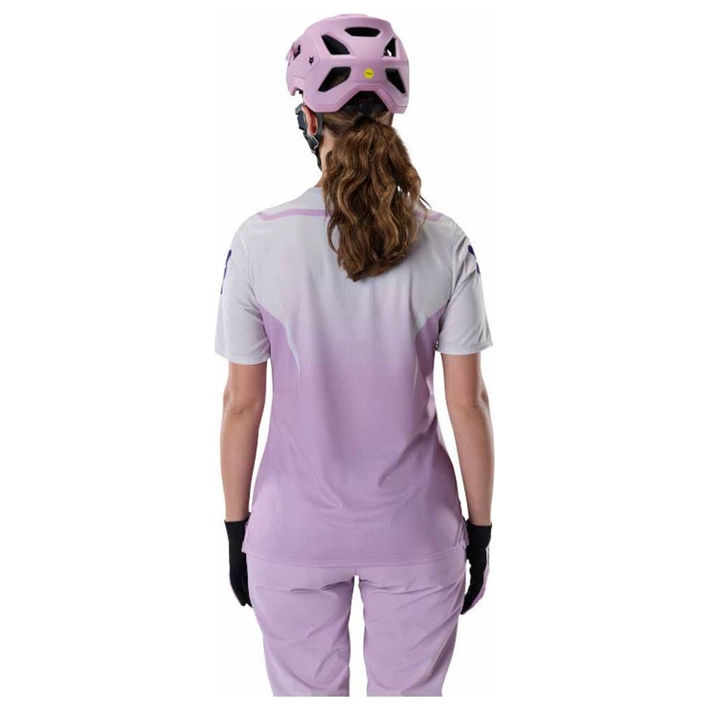 FOX Womens Ranger Short Sleeve Jersey Foundry - Lavender Drift