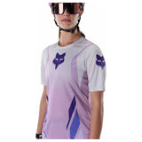 FOX Womens Ranger Short Sleeve Jersey Foundry - Lavender Drift