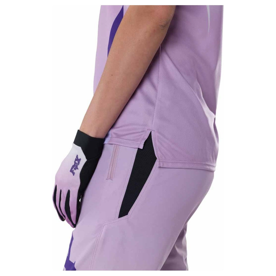 FOX Womens Ranger Short Sleeve Jersey Foundry - Lavender Drift