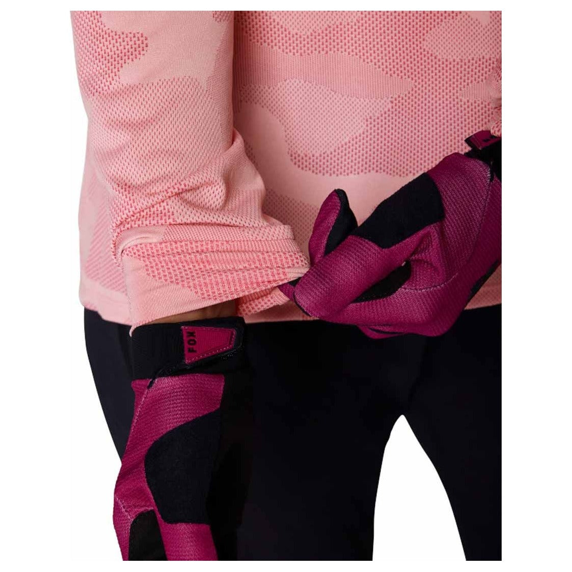 FOX Womens Ranger TruDri Long Sleeve Jersey - Berry