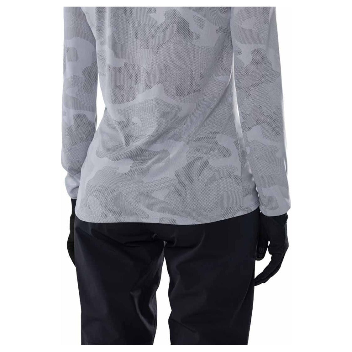 FOX Womens Ranger TruDri Long Sleeve Jersey - Pewter Grey