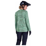 FOX Womens Ranger TruDri Long Sleeve Jersey - Pine Green