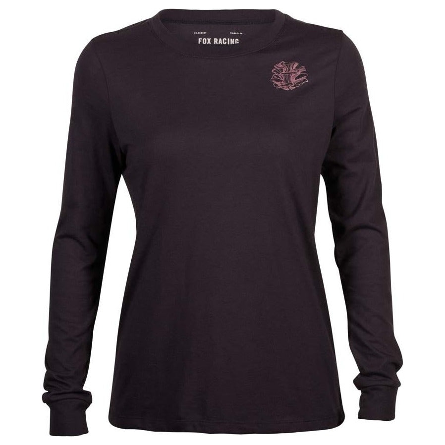 FOX Womens Sensory Long Sleeve Basic Tee - Black