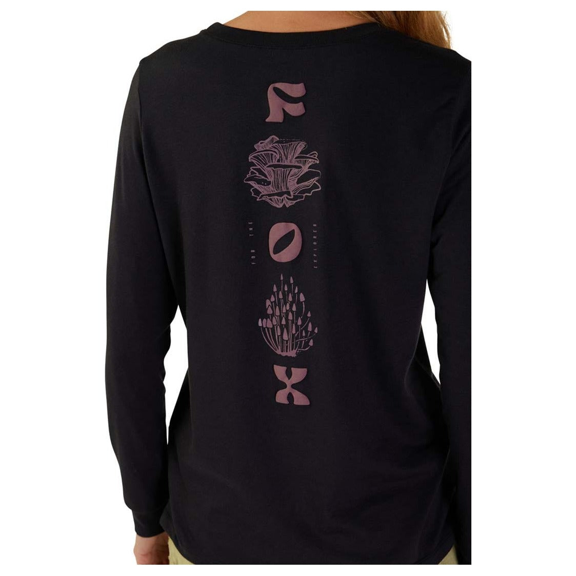 FOX Womens Sensory Long Sleeve Basic Tee - Black