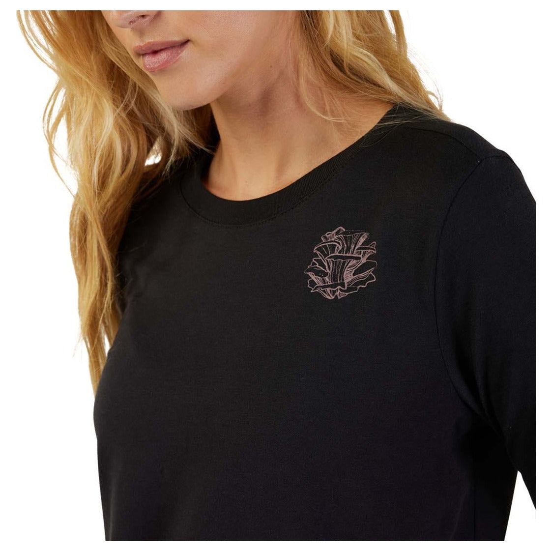 FOX Womens Sensory Long Sleeve Basic Tee - Black