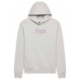 FOX Womens Since 74 Fleece Pullover Hoodie - Light Grey