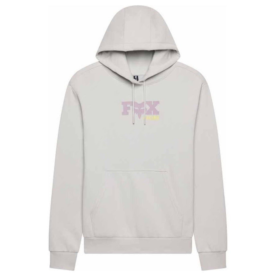 FOX Womens Since 74 Fleece Pullover Hoodie - Light Grey
