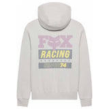 FOX Womens Since 74 Fleece Pullover Hoodie - Light Grey