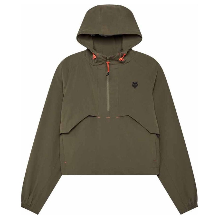 FOX Womens Survivalist Windbreaker - Military Green