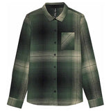 FOX Womens Traildust Flannel Shirt - Heather Green