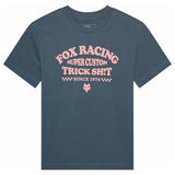 FOX Womens Trick Tee - Deep Cobalt Blue