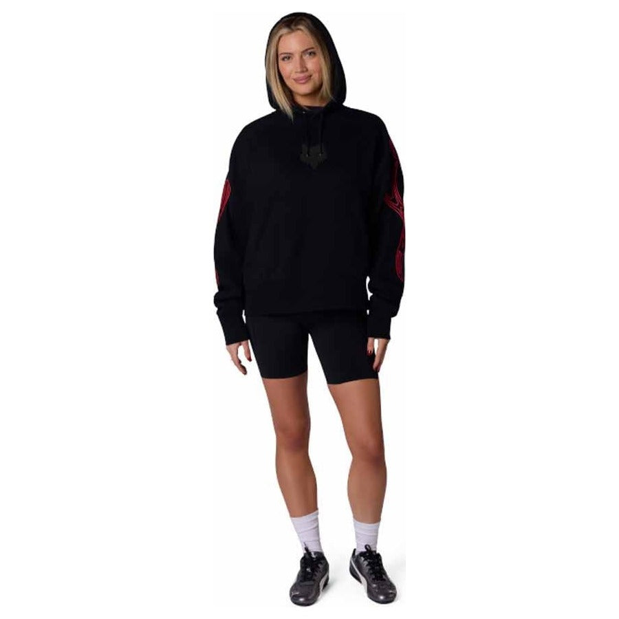 FOX Womens Vision Fleece Pullover - Black