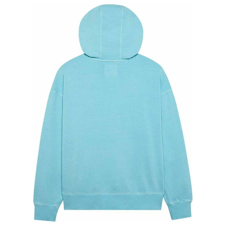 FOX Wordmark Oversized Pullover Hoodie - Light Blue