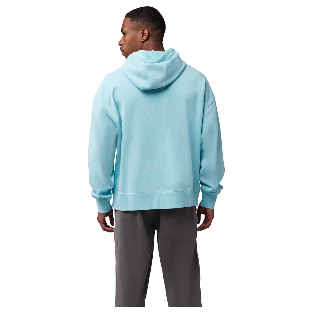 FOX Wordmark Oversized Pullover Hoodie - Light Blue
