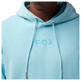 FOX Wordmark Oversized Pullover Hoodie - Light Blue