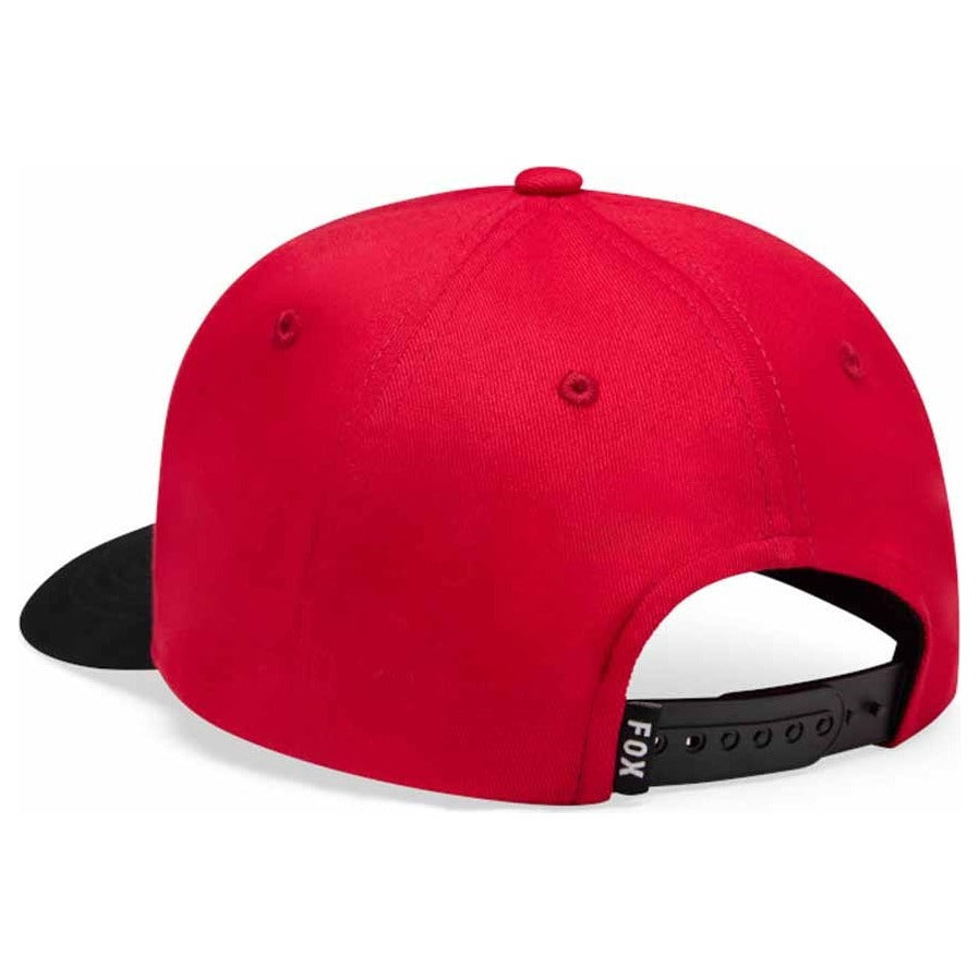 FOX Youth Badge Snapback Hat - Red