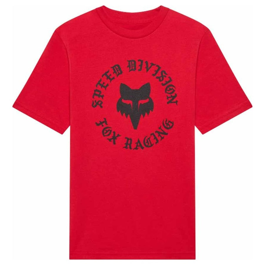 FOX Youth Badge Tee - Tibetan Red